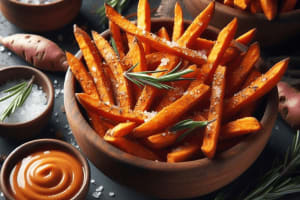 sweet potato fries